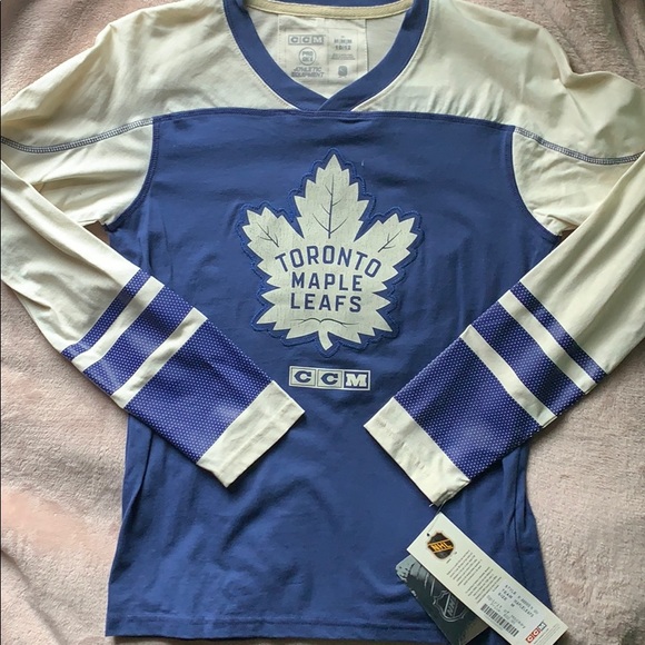 NHL Tops - Toronto Maple Leafs Shirt NWT